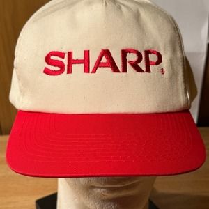 Vintage Sharp Electronics Snapback‎ Hat Cap